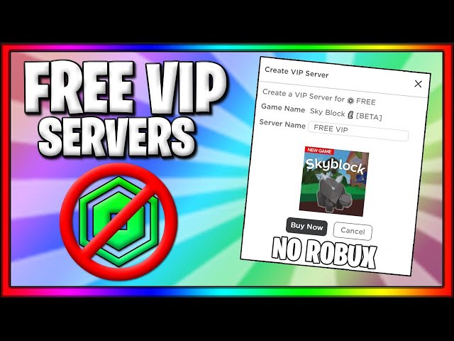 How To Get Free Vip Server On Roblox - roblox what are vip servers get robux info