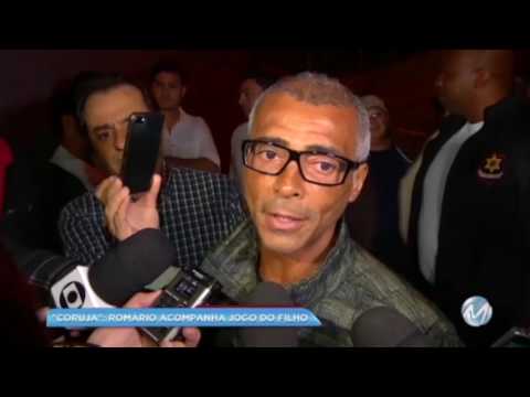 Série C: Romário is harassed at his son's game in Juiz de Fora