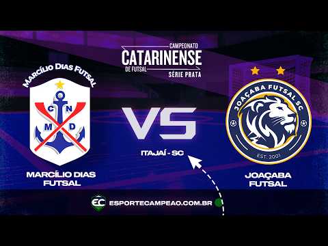 ⚽AO VIVO E COM IMAGENS: MARCÍLIO DIAS x JOAÇABA FUTSAL  | CATARINENSE SÉRIE PRATA 2026 | 5ª RODADA⚽