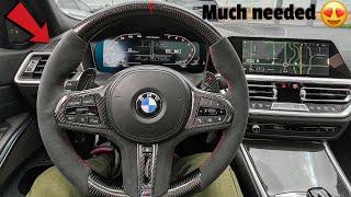 Custom Steering Wheel For The M340i | S15 Moved By Itself!