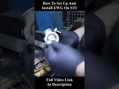 Tial EWG Install and Set Up (Subaru WRX STI External Wastegate) #shorts