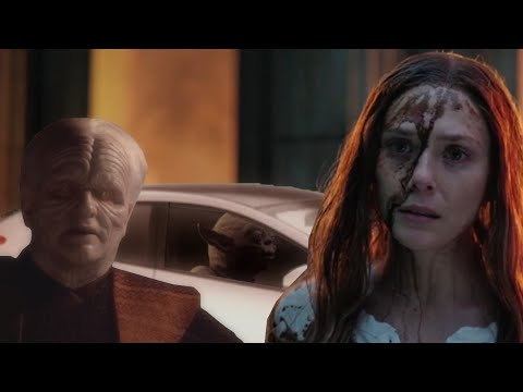 Yoda runs over Wanda with his Honda