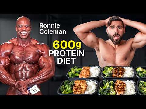 I Tried Ronnie Coleman's 600g PROTEIN DIET