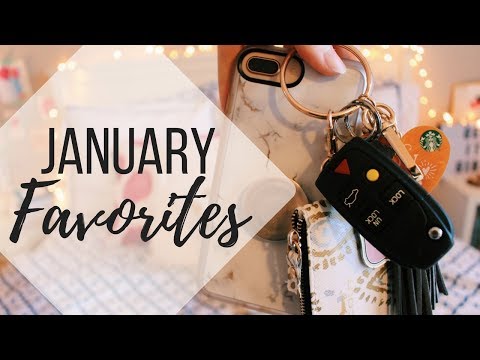 JANUARY FAVORITES | What I've Been Loving Lately: Winter Edition