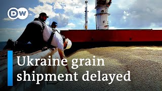 Grain shipments leave Ukraine, but will they find any takers? | DW News