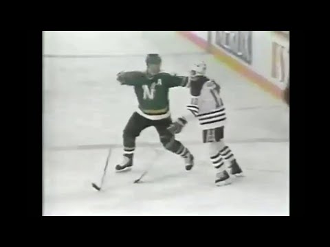 North Stars - Oilers g2 rough stuff 5/4/91