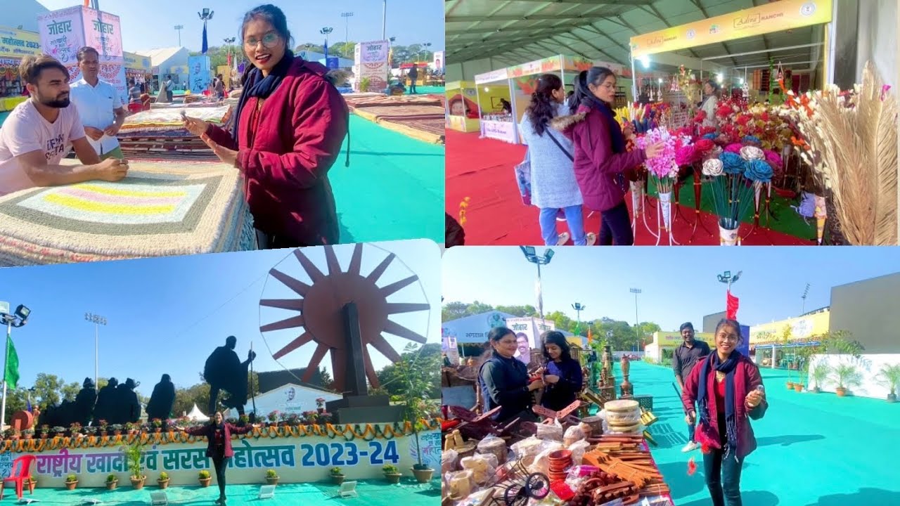 मोरबादी में लगा खादी सारस मोहत्सव मेला | Vlog | Manisha Sahu