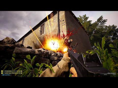 Squad Leading in Carentan, Normandy (45 Kills) - Post Scriptum [ENG Subtitles]