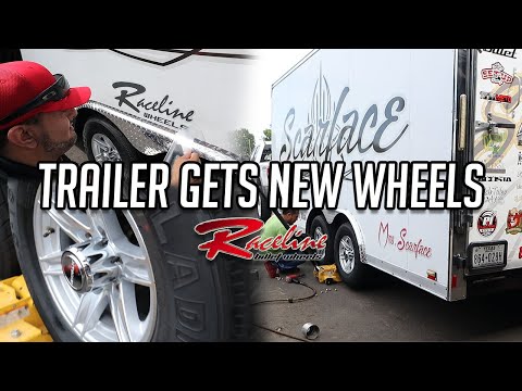 Trailer Gets New Wheels | Raceline Wheels