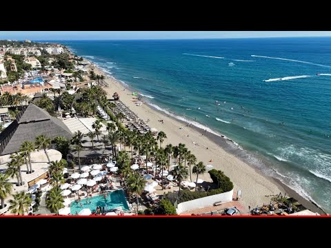 #NikkiBeach #Marbella #Spain #DJIMini4Pro