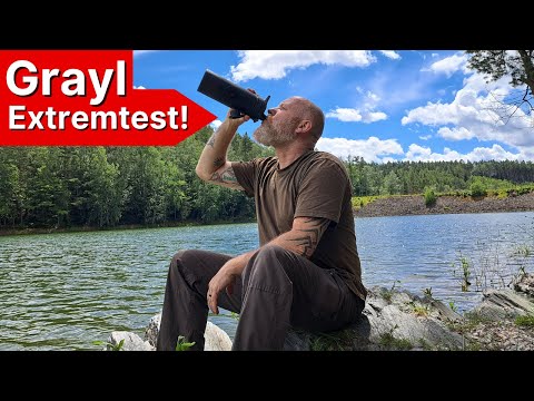 Grayl Filter im Extrem-Test mit Wasseranalyse | Tutorial | Trekking | Wasserfilter