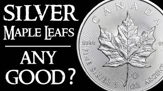 Are Canadian Silver Maple Leaf Coins Good for Silver Stacking?