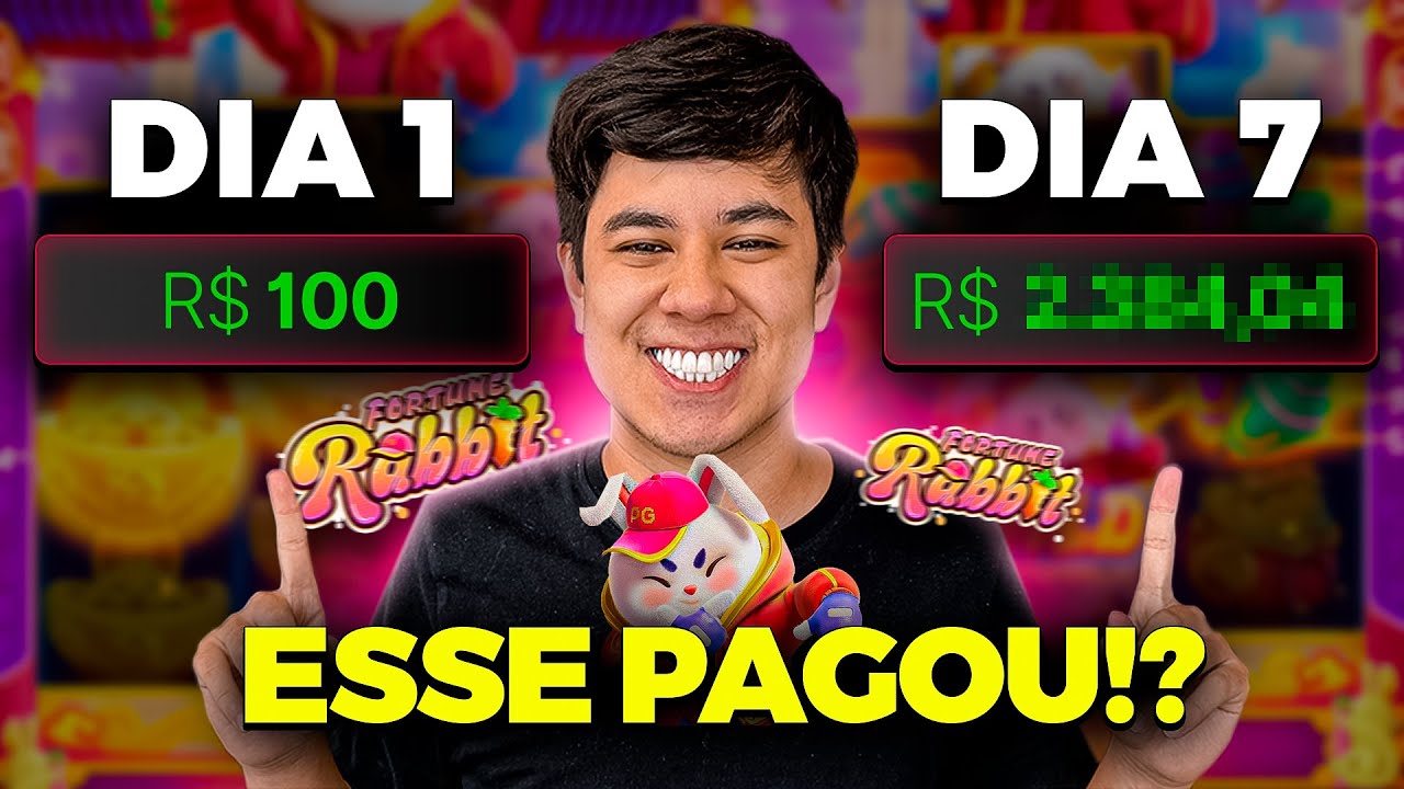 TESTEI O ROBÔ DO FORTUNE RABBIT DURANTE 7 DIAS! TÁ PAGANDO?