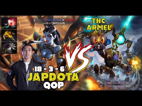 JAP DOTA - QUEEN OF PAIN vs Rank 7 TINKER TNC.Armel | Immortal Top Rank Gameplay