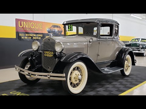 1931 Ford Model A 5-Window Coupe | For Sale $23,900