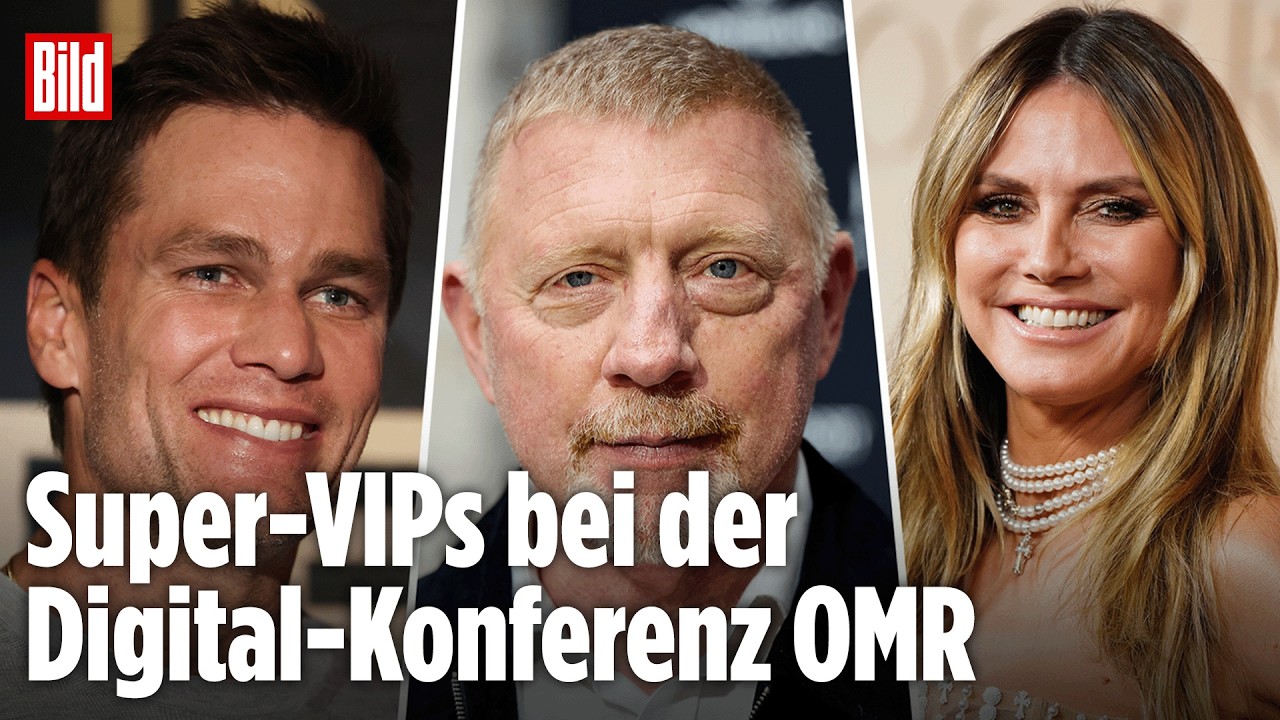 OMR: Stars bevölkern Europas größtes Digital-Festival in Hamburg LIVE bei BILD