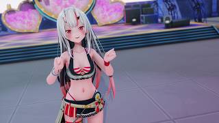 [MMD 4K] 百鬼あやめ Nakiri Ayame - Magical Cure Love Shot