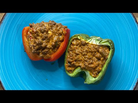 Cream Cheese Stuffed Bell Peppers