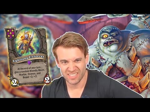 (Hearthstone Battlegrounds) Patchwerk Lightfang Power