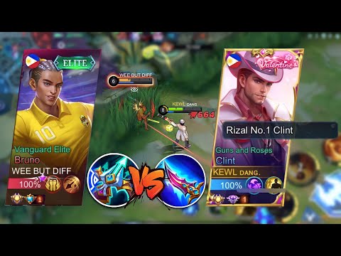 NEW UPDATE BUFFED BRUNO VS TOP GLOBAL CLINT!!🔥 WHO WILL WIN??? (must watch)