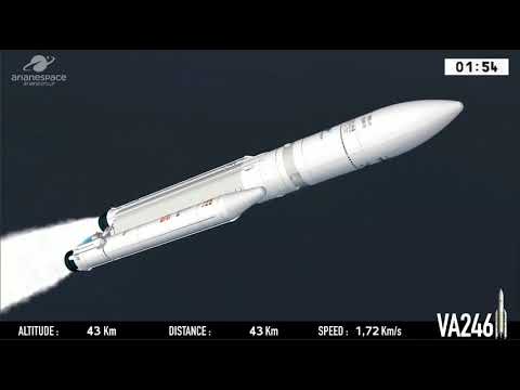 Ariane 5 VA246: GSAT-11 and GEO-KOMPSAT-2A Launch