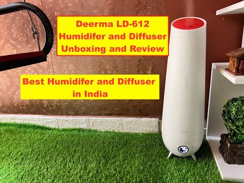 Deerma  DEM LD612 Humidifier and Diffuser Unboxing and Review