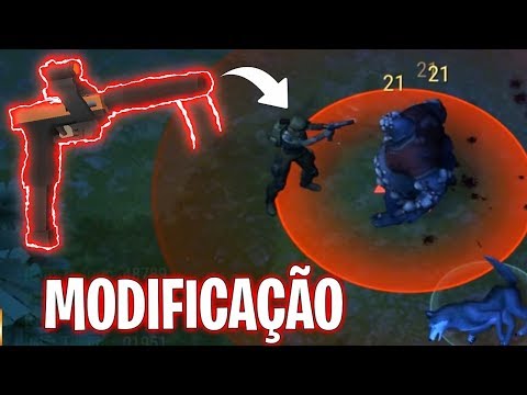 FAZENDO NOVAS MODIFICAÇÕES em ARMA de FOGO - LAST DAY ON EARTH