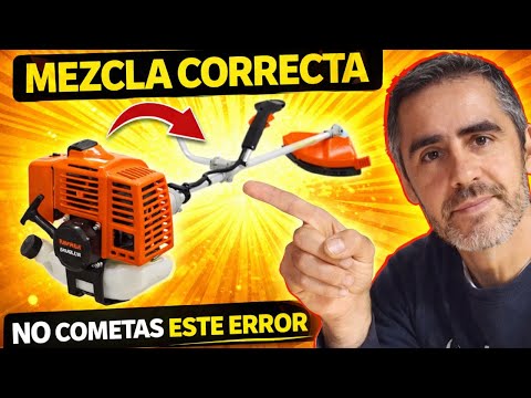 La mezcla correcta de gasolina y aceite 2T (el error que arruina tu desbrozadora)
