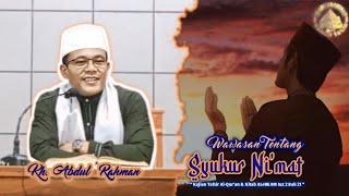 Download lagu 'WAWASAN TENTANG SYUKUR NI'MAT-KAJIAN TAFSIR AL-QUR'AN DAN KITAB AL-HIKAM JUZ 2 BAB 21' mp3