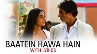 Baatein Hawa Hain (Hit Song With Lyrics) | Cheeni Kum