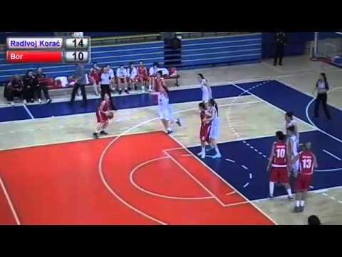 10.01.2015. ZKK Radivoj Korac - ZKK Bor - 1. poluvreme