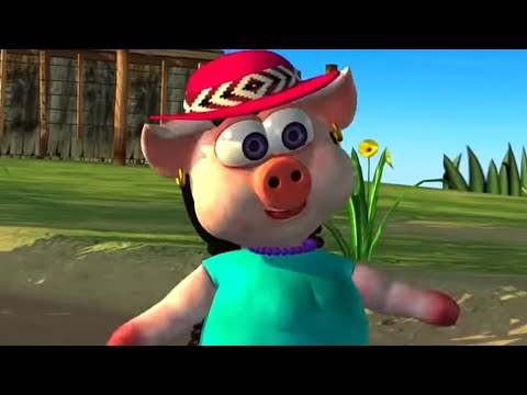 A porquinha foi passear | The Little Pig Went For A Walk | El Reino | crianças rimas