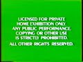 Disney S Christmas FBI Warning 1984 1991