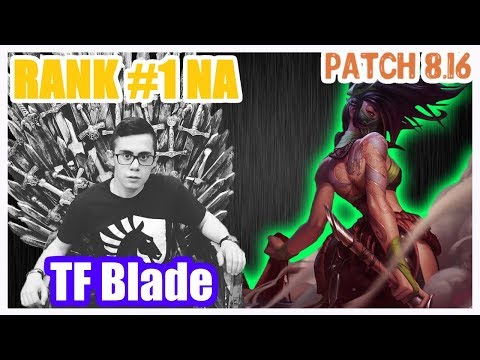 TFBlade | Best AKALI vs DARIUS | AKALI Top | AKALI Challenger Gameplay | Patch 8.16