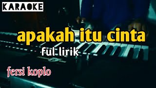 Download lagu ipank - Apakah Itu Cinta (karaoke) koplo version mp3