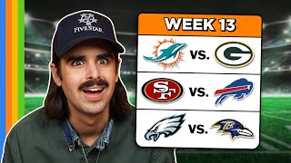 Predicting Every Week 13 NFL Game
