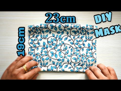 Very Easy New Style Cute Mask - Face Mask Sewing Tutorial - Breathable Mask - No Fog On Glasses