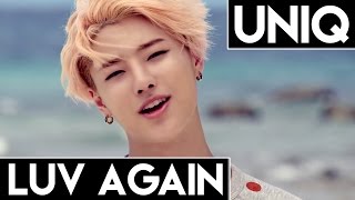 UNIQ: Luv Again Line Distribution (Color Coded)