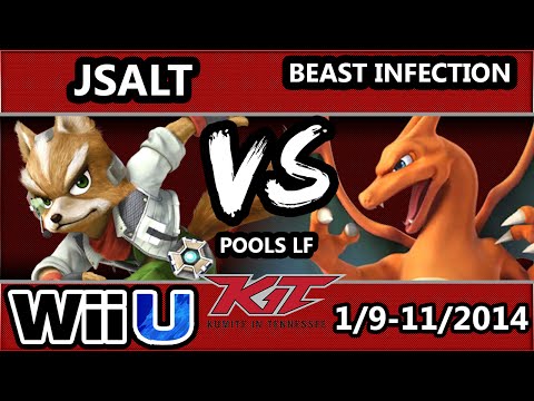 KiT 15 - Beast Infection (Charizard) Vs. GOL 482 | JSalt (Fox) SSB4 Pools LF - Smash 4 Wii U