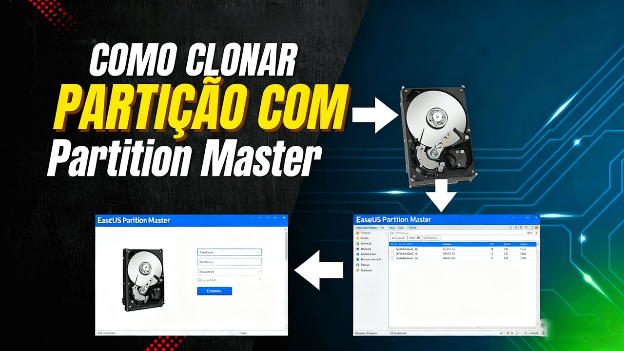 clonar partição com o EaseUS Partition Master
