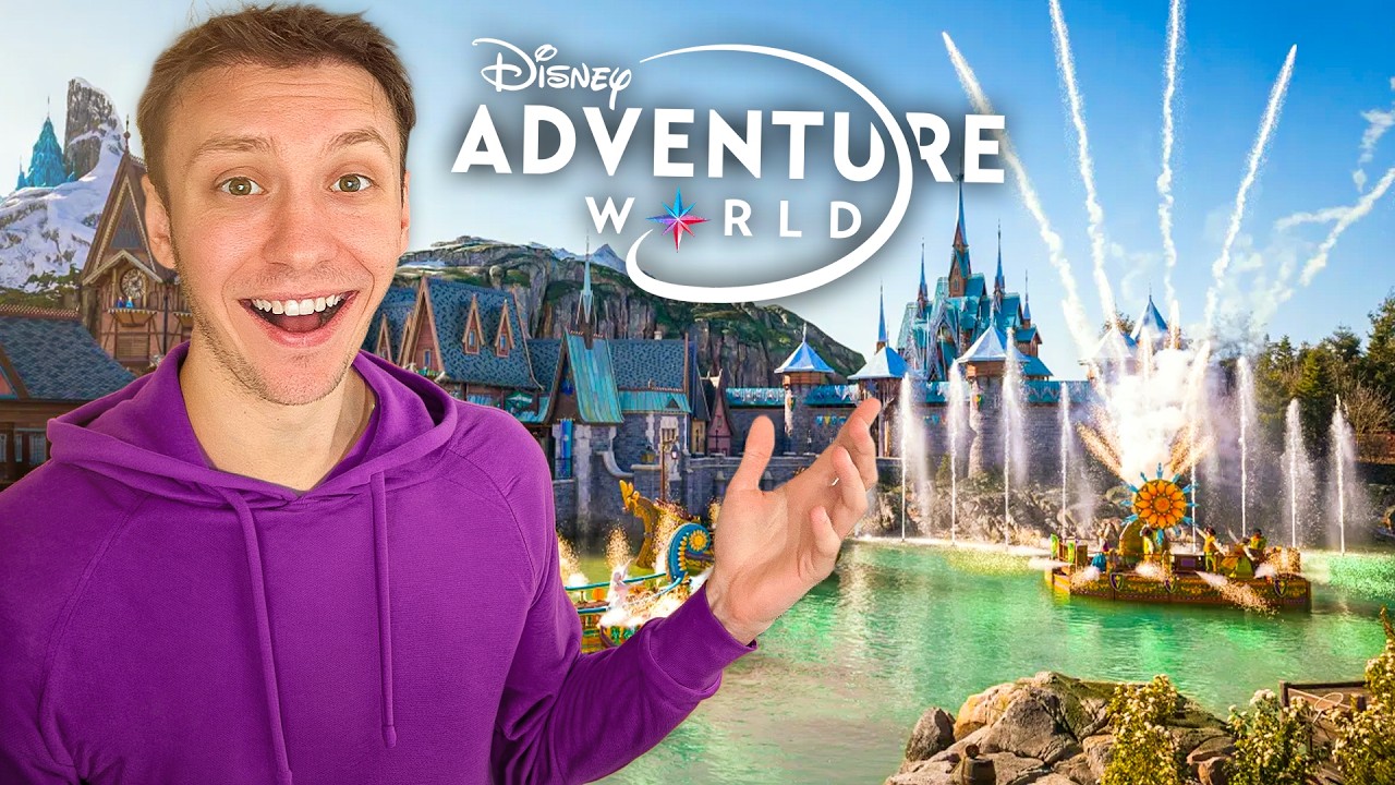 Disney Adventure World OPENING DAY! | The World of FROZEN