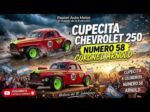 ¡La Cupecita Chevrolet 250 número 58 acelera en Coronel Arnold! 🏁🔥