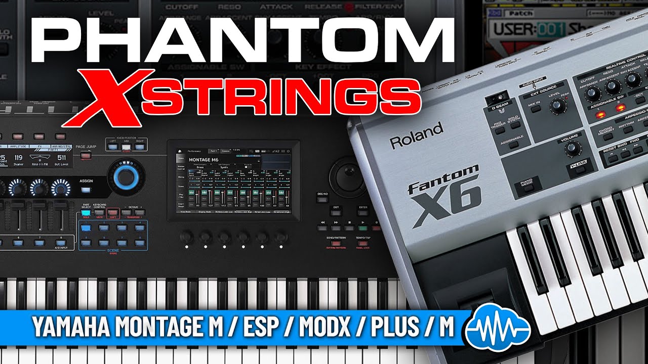 HCL017 - ( Bundle ) - Phantom-X Bundle - Yamaha MODX M - ESP - Video Preview 3