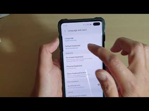 Galaxy S10 / S10+: How to Change the Default Keyboard