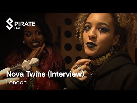 Nova Twins talk influences & touring with Calva Louise | Pirate Live Interview