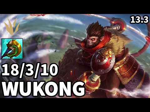 Wukong Jungle vs Graves - KR Grandmaster | Patch 13.3