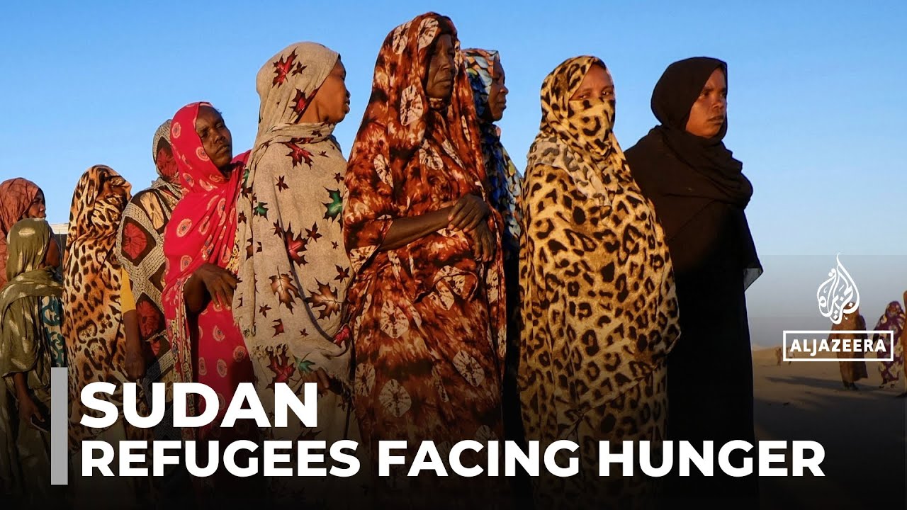 Thousands flee violence in Sudan: Refugees face food shortages, uncertainty