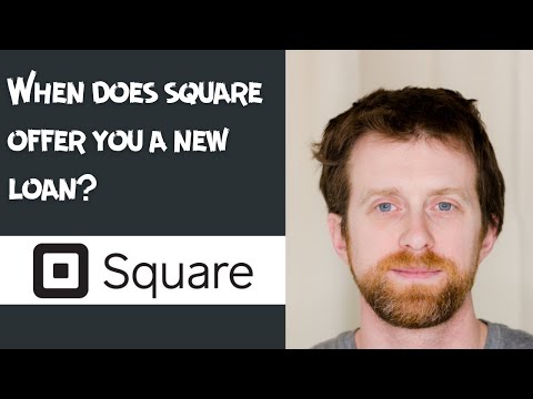 When does square offer you a new loan