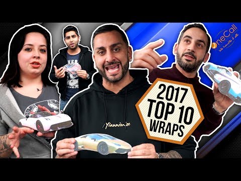 2017 Top 10 Car Wraps by Yiannimize