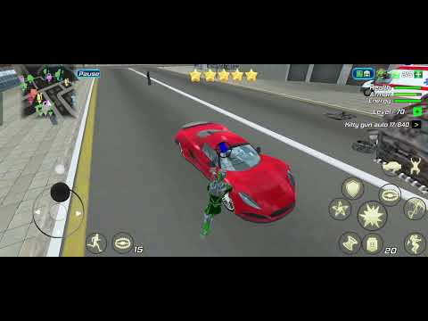 Rope frog ninja hero gameplay..